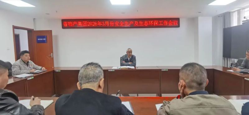 集團(tuán)召開(kāi)3月份安全生產(chǎn)及生態(tài)環(huán)保工作會(huì)議