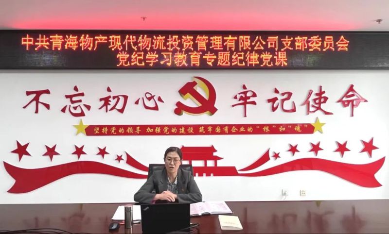 嚴(yán)明紀(jì)律作風(fēng) 永葆政治本色&mdash;&mdash;集團(tuán)黨委書記、董事長劉玲同志講授專題紀(jì)律黨課