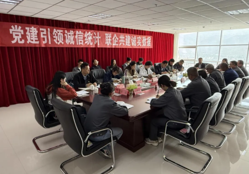 &zwnj;&ldquo;黨建引領(lǐng)誠(chéng)信統(tǒng)計(jì) 聯(lián)企共建誠(chéng)實(shí)數(shù)據(jù)&rdquo;&mdash;&mdash;公司黨委與國(guó)家統(tǒng)計(jì)局大通調(diào)查隊(duì)開(kāi)展主題黨日活動(dòng)