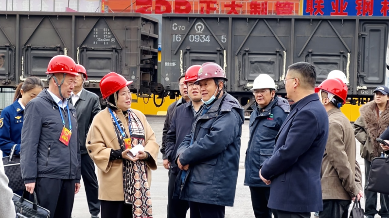 城北區(qū)人大常委會(huì)檢查組一行蒞臨配送公司開(kāi)展安全生產(chǎn)專(zhuān)項(xiàng)檢查